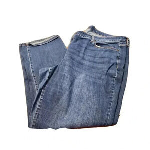 St. John's bay Staight Leg Blue Jeans Plus Size 22W, Inseam 30"